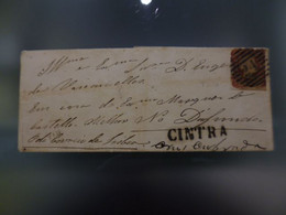MARCOFILIA - D.PEDRO V - BORJA FREIRE - SINTRA (CINTRA) - Lettres & Documents