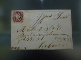 MARCOFILIA - D.PEDRO V - BORJA FREIRE - CUBA - Lettres & Documents