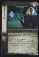 Vintage The Lord Of The Rings: #0 Isengard Axe - EN - 2001-2004 - Mint Condition - USA - Trading Card Game - Herr Der Ringe