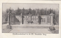 A1917) WIENER NEUSTADT - Gefallendenkmal In Der Wr. Neustädter Burg - ALT !! - Wiener Neustadt