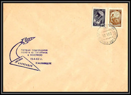 3259 Espace Space Lettre Cover Russie (Russia Urss USSR) 12/4/1962 Lollini 1629 Kislovodsk Cosmonauts Day Gagarin - Russia & USSR