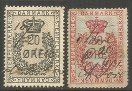 DENMARK. 20o + 30o REVENUES USED - Steuermarken