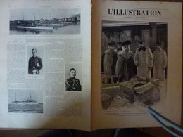 L'illustration 5 Mars 1904 Saint Petersbourg Impératrice Alexandra Russie Port Arthur Sainte Garde Vaucluse Cronstadt - L'Illustration