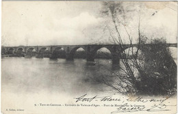 82  Mondou  -   - Environs  De Valence D'agent -  Pont De Mondou  Sur La Garonne - Montclar De Quercy