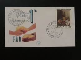 FDC FAO Alimentation Food Italie Ref 87424 - Against Starve