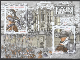 2021 - BF  Oblitéré 1er JOUR - PARIS -  05/11/2021 "Grandes Heures De L'Histoire - Jeanne Hachette – Louis XI " - - Gebraucht