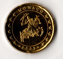 20 CENT  MONACO 2002 / NEUVE - Monaco