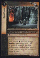 Vintage The Lord Of The Rings: #1 Dark Places - EN - 2001-2004 - Mint Condition - Trading Card Game - El Señor De Los Anillos