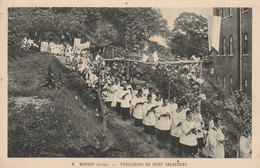 CPA COREE Du NORD WONSAN N° 6 Procession Du Saint Sacrement Religion Coutumes Traditions  2 Scans - Corée Du Nord