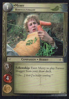 Vintage The Lord Of The Rings: #1 Merry Horticulturalist - EN - 2001-2004 - Mint Condition - Trading Card Game - Herr Der Ringe