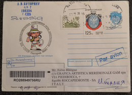 2020 - CCCP 4k - Registered Air Mail Postal Stationery - Cartas & Documentos