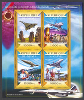 Guinea, Guinee, 2015, Concorde, Airplane, MNH Sheetlet, Michel 11017-11020 - Guinée (1958-...)