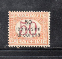 Y2274 - DALMAZIA 1922, Segnatasse Il N. 1  Con Gomma Integra  ***  MNH - Dalmatien