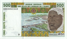 Mali 500 Francs (P410D) Letter D 2000 Sign 30 -UNC- - Mali
