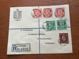 K24 Guernsey 1942 R-Brief - Bezetting 1938-45