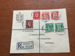 K24 Guernsey 1942 R-Brief - Bezetting 1938-45