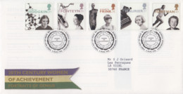 Enveloppe  FDC  1er  Jour   GRANDE  BRETAGNE    Femmes  Célébres  Britanniques   Dont   EUROPA   1996 - 1991-2000 Em. Décimales