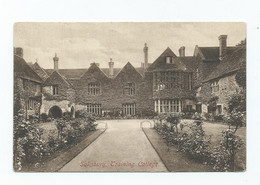 Wiltshire   Postcard  Salisbury Training College Frith's Red Back Unused - Salisbury