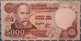 Colombia 5000$ 4/1/1993 P436 AUNC - Kolumbien