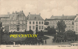 GHEEL - Marktzicht - Carte Circulé En 1906 - Geel