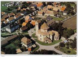 Carte Postale 68. Ottmarsheim  Vue D'avion  Très Beau Plan - Ottmarsheim