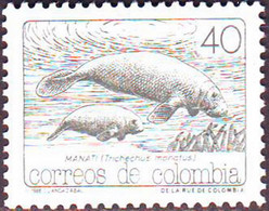 COLUMBIA - MANATI - **MNH - 1988 - Other
