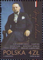 Poland 2021 / Ladosia Group, Grupa Ładosia, Aleksander Ładoś - Polish Diplomat, Jewish Activists, Jews WWII MNH** New!!! - Unused Stamps