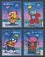 °°° SAN MARINO - Y&T N°1793/96 - 2002 °°° - Used Stamps
