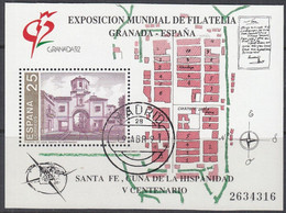 LOTE 2111  ///  ESPAÑA 1991   YVERT Nº: BLOCK 39  ¡¡¡ OFERTA - LIQUIDATION !!! JE LIQUIDE !!! - Gebraucht