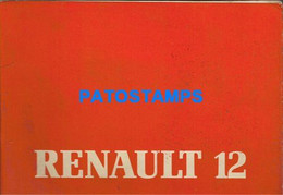 173894 ARGENTINA AUTO AUTOMOBILE RENAULT 12 64 PAG MANUAL DE INSTRUCCIONES NO POSTCARD - Autres & Non Classés