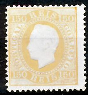 !										■■■■■ds■■ Portugal 1879 AF#51c (*) Straight Label 150 Réis Chalky 12,5 III (x13225) - Unused Stamps