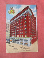 Hotel Henry Watterson  Louisville  Kentucky > Louisville    Ref  5270 - Louisville
