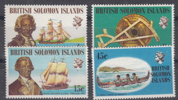 Solomon Islands, Ships Boats 1972 Mi#215-218 Mint Never Hinged - Ships