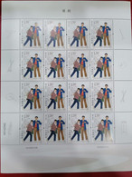 China 2021-22 Henan Opera Stamp 3v Full Sheet - Nuevos