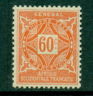 Senegal 1914 Postage Due 60c MLH - Timbres-taxe