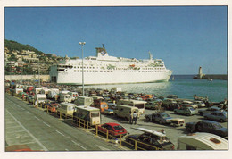 CPM - R - ALPES MARITIMES - NICE - LE PORT - EMBARQUEMENT POUR LA CORSE - CAR FERRY - Transport (sea) - Harbour