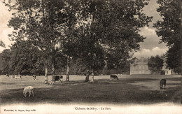 N°87529 -cpa Château De Méry -le Parc- - Mery Sur Oise