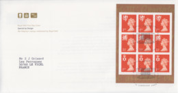 Enveloppe  FDC  1er  Jour   GRANDE  BRETAGNE    Série  Courante   2000 - 1991-2000 Em. Décimales