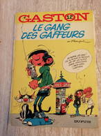 Bande Dessinée - Gaston 12 - Le Gang Des Gaffeurs (1974) - Gaston