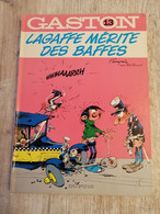 Bande Dessinée - Gaston 13 - Lagaffe Mérite Des Baffes (1980) - Gaston