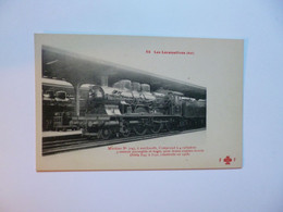LES LOCOMOTIVES FRANCAISES  -  Région EST  -  Machine N° 3147  Compround   -  Carte N° 65  - - Trains