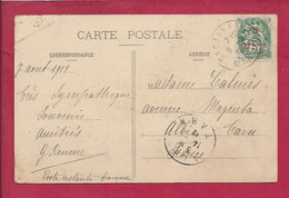 Y&T 40CASABLANCA  Vers FRANCE1912 - Briefe U. Dokumente