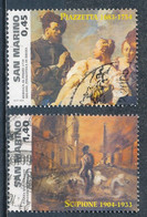 °°° SAN MARINO - Y&T N°1965/66 - 2004 °°° - Usados