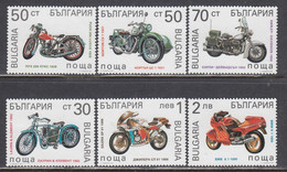 Bulgaria 1992 - History Of Motorcycle Construction, Mi-Nr. 3991/96, MNH** - Nuovi