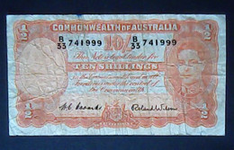 Australia 1939: 10 Schillings - 1933-39