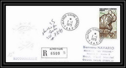 1887 PA N°55 ELEPHANT DE MER Recommandé 1/1/1979 TAAF Antarctic Terres Australes Lettre (cover) - Storia Postale