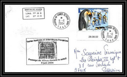 2445 ANTARCTIC Terres Australes TAAF Lettre Dufresne 2 N°360 PASSAGE DE VENUS DEVANT LE SOLEIL 8/6/2004 Coin Daté - Briefe U. Dokumente