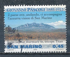 °°° SAN MARINO - Y&T N°2016 - 2005 °°° - Used Stamps