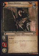 Vintage The Lord Of The Rings: #2 Goblin Bowman - EN - 2001-2004 - Mint Condition - Trading Card Game - Il Signore Degli Anelli