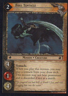 Vintage The Lord Of The Rings: #2 Foul Tentacle - EN - 2001-2004 - Mint Condition - Trading Card Game - Il Signore Degli Anelli